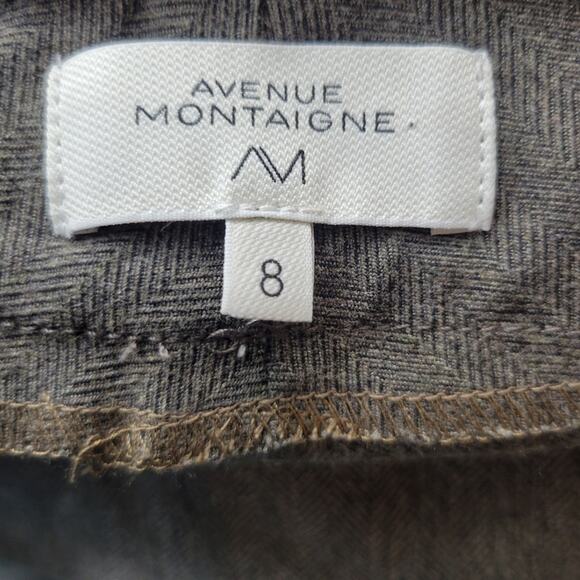 Avenue Montaigne Louis Signature Taupe Pant 8 - Picture 3 of 8